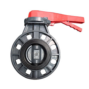 D71X-10S塑料手動對夾式蝶閥